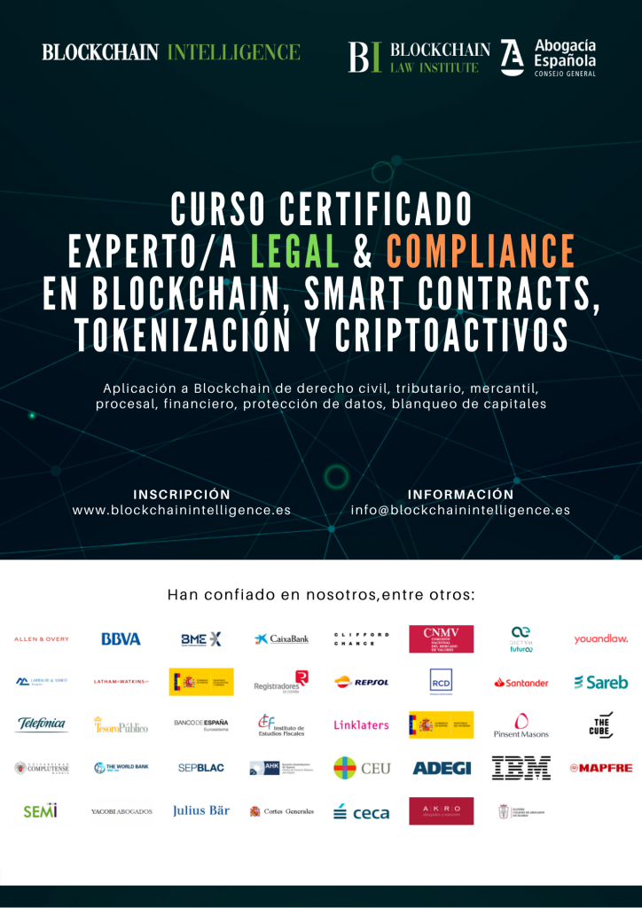 Curso Certificado Experto/a Legal & Compliance en Blockchain