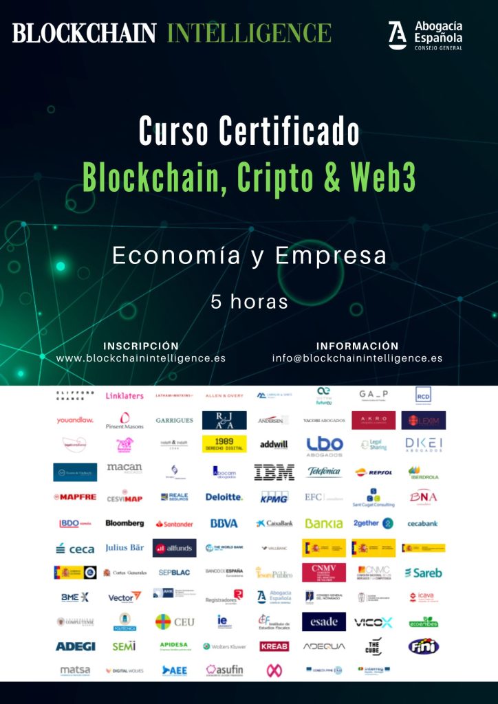 Curso Certificado Blockchain, Crypto & Web3