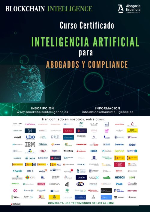 Curso Certificado en Inteligencia Artificial para Abogados y Compliance