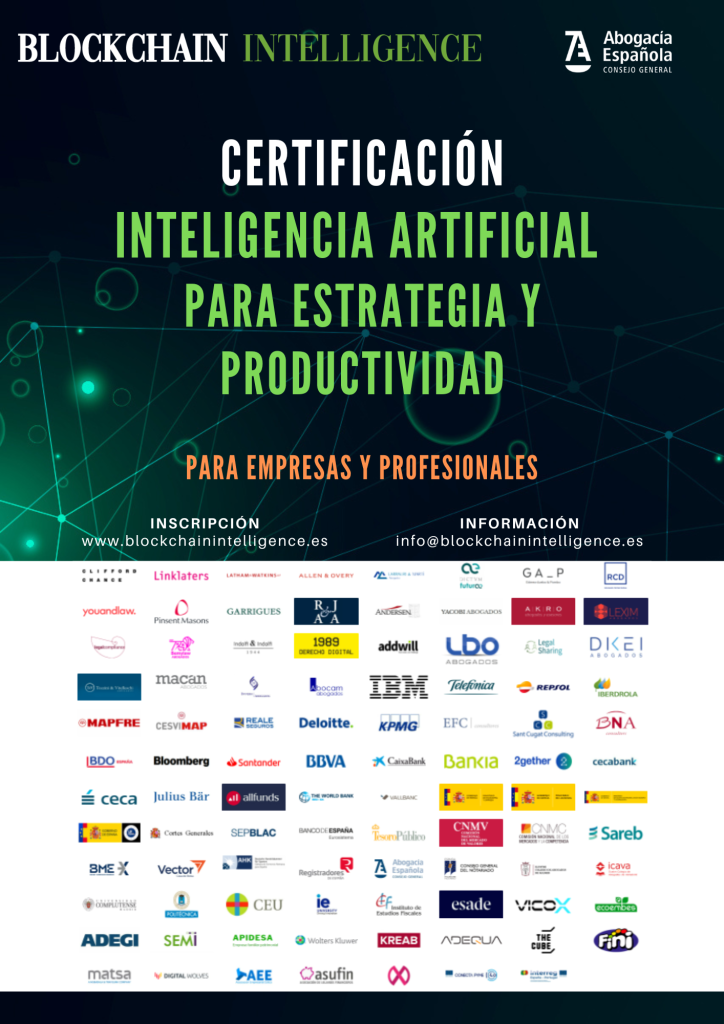 Certificación Inteligencia Artificial para Estrategia y Productividad